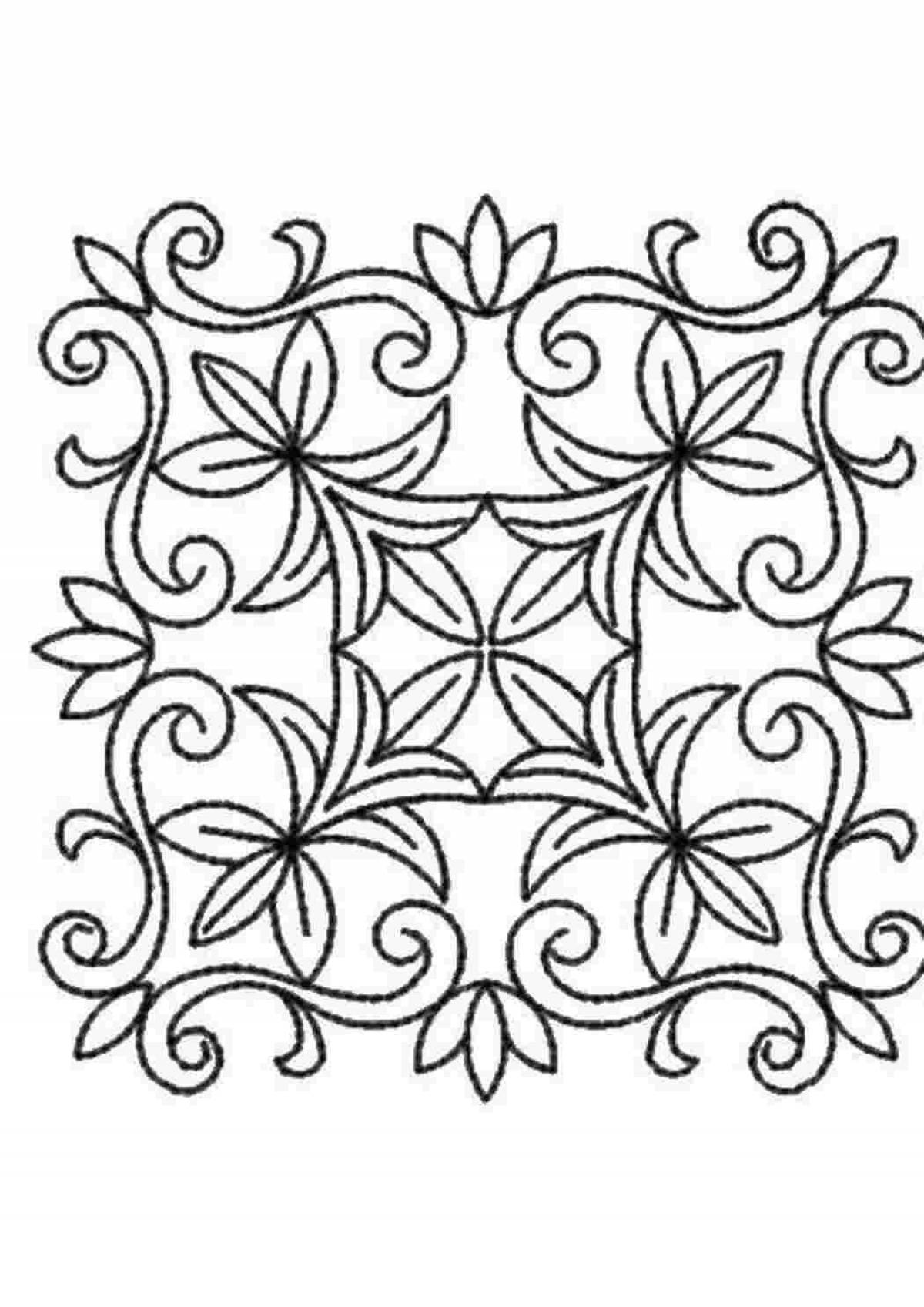 Инновационные плитки-раскраски