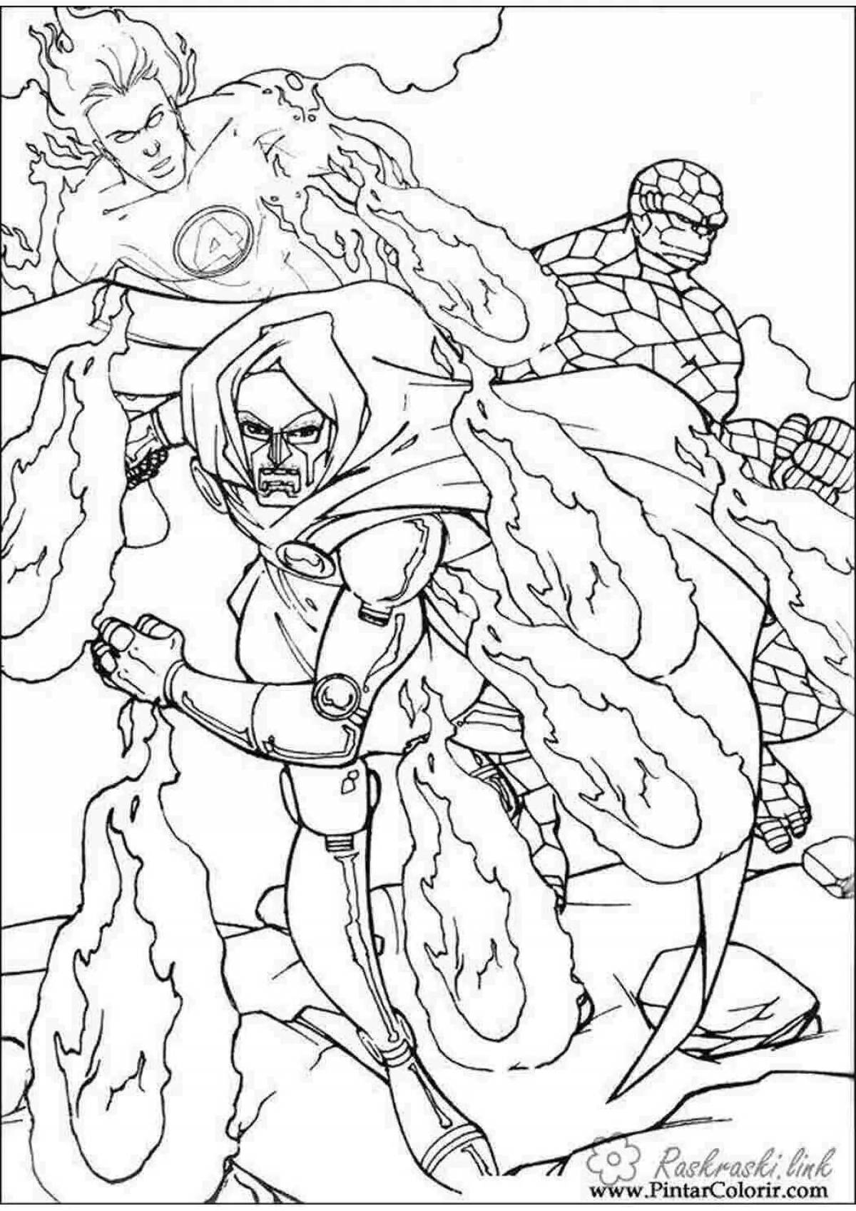 Doomsday coloring page