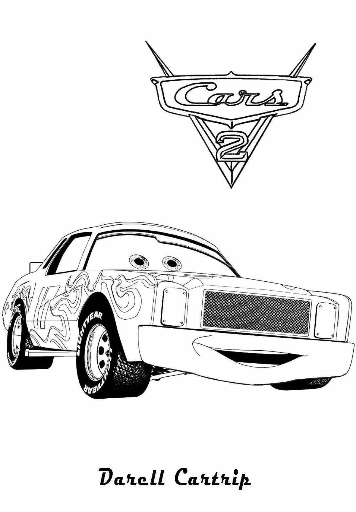 Cute chico coloring book