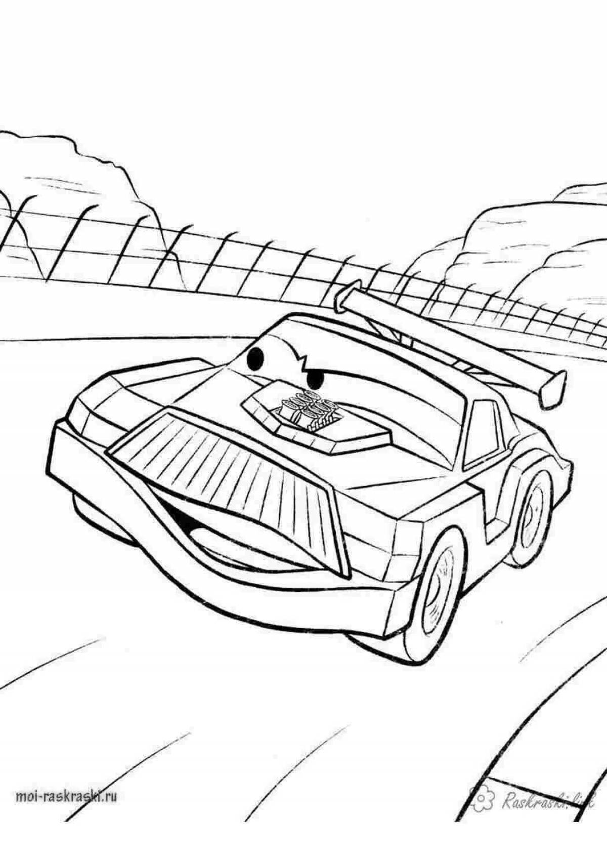 Adorable chico coloring page