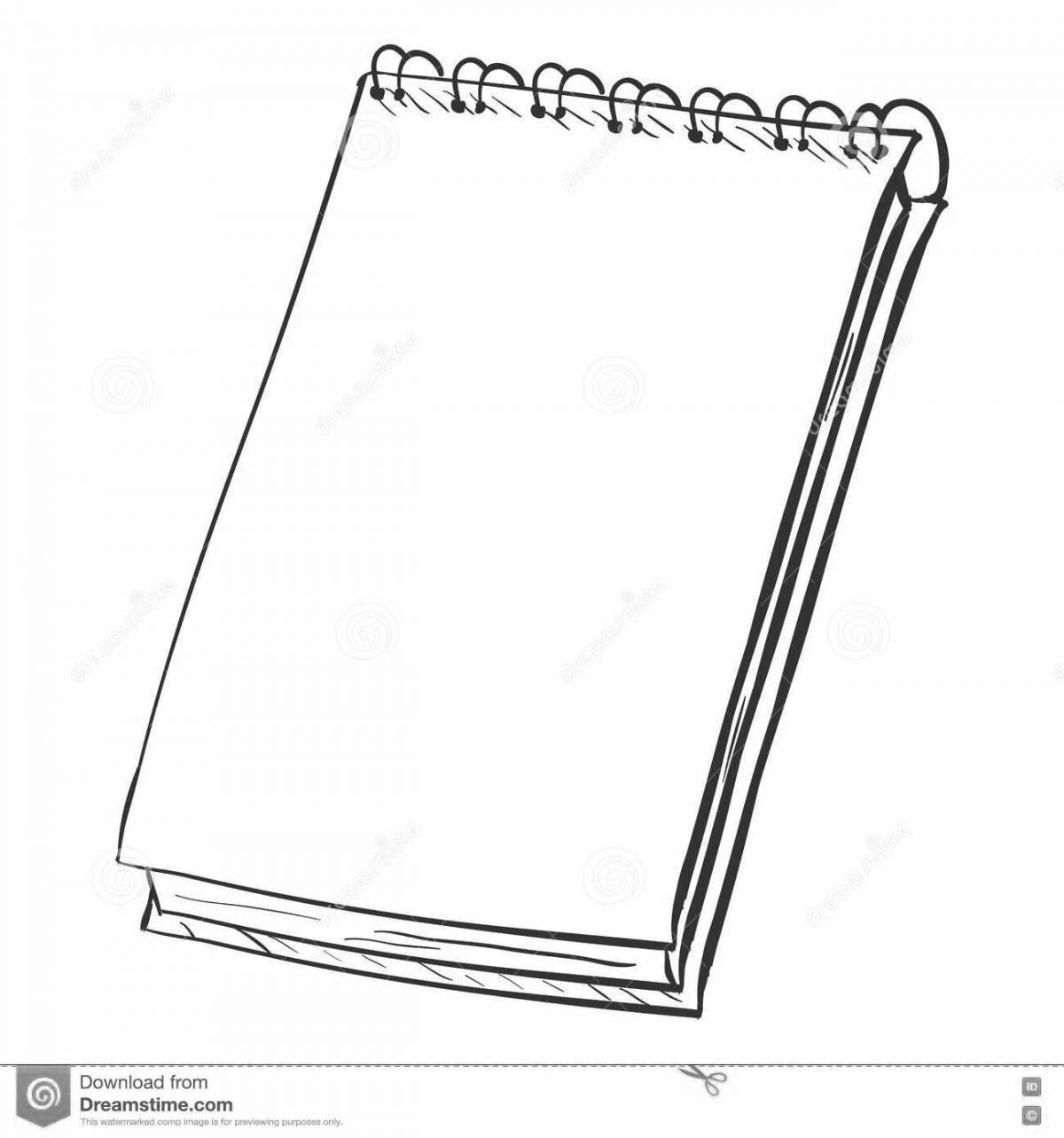 Веселый блокнот с ми