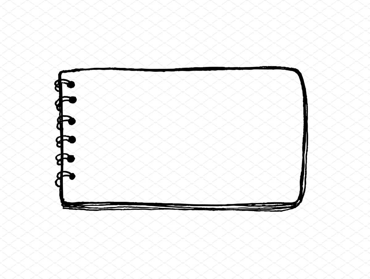 Величественный блокнот с ми