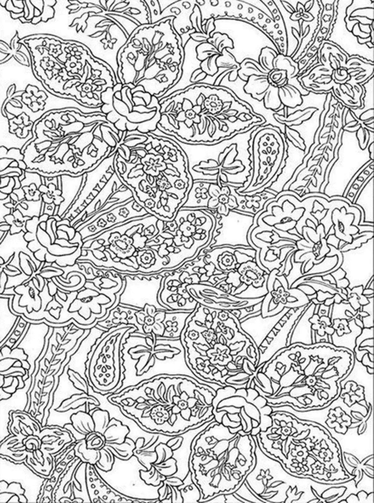 Intriguing nerve coloring page