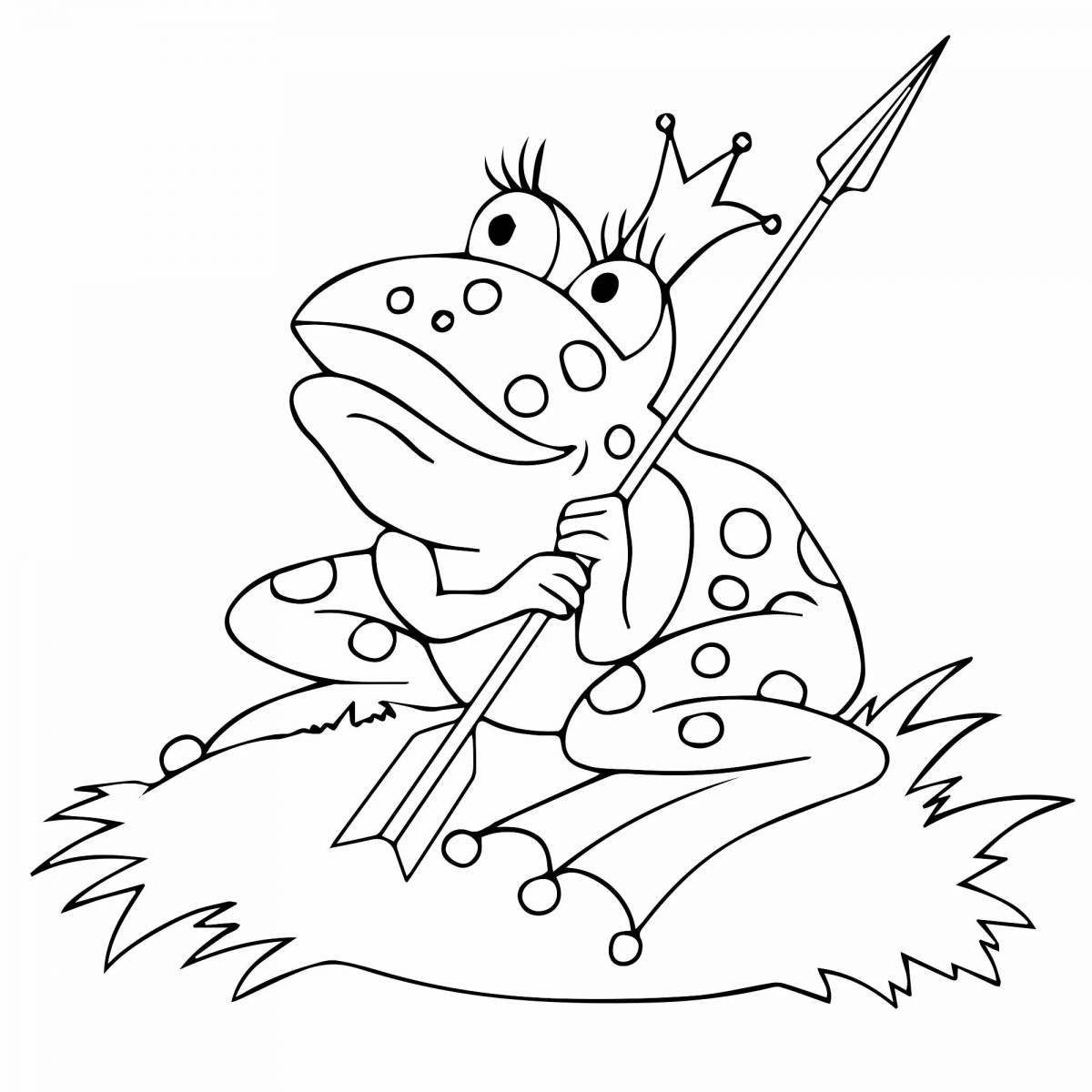 Exquisite fairy tale cover coloring pages