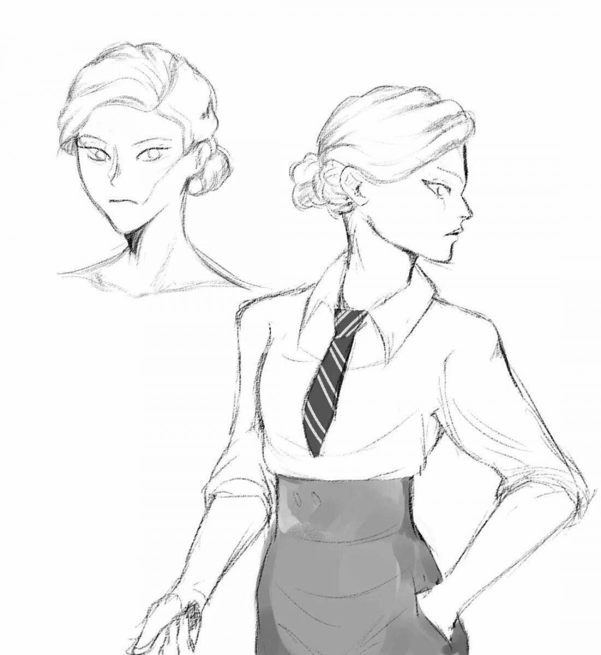 Photo Adorable Draco Malfoy coloring book