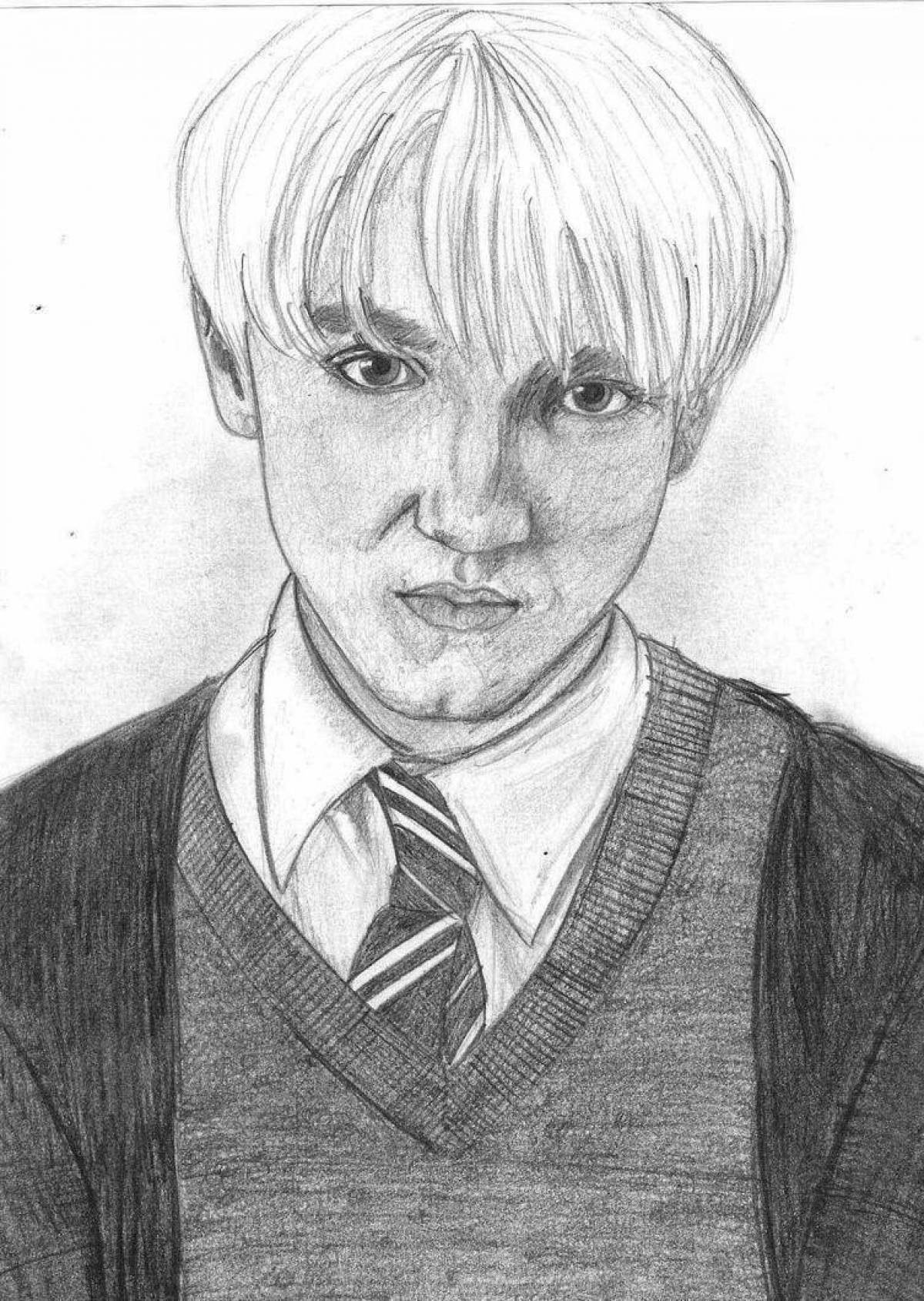 Coloring live draco malfoy