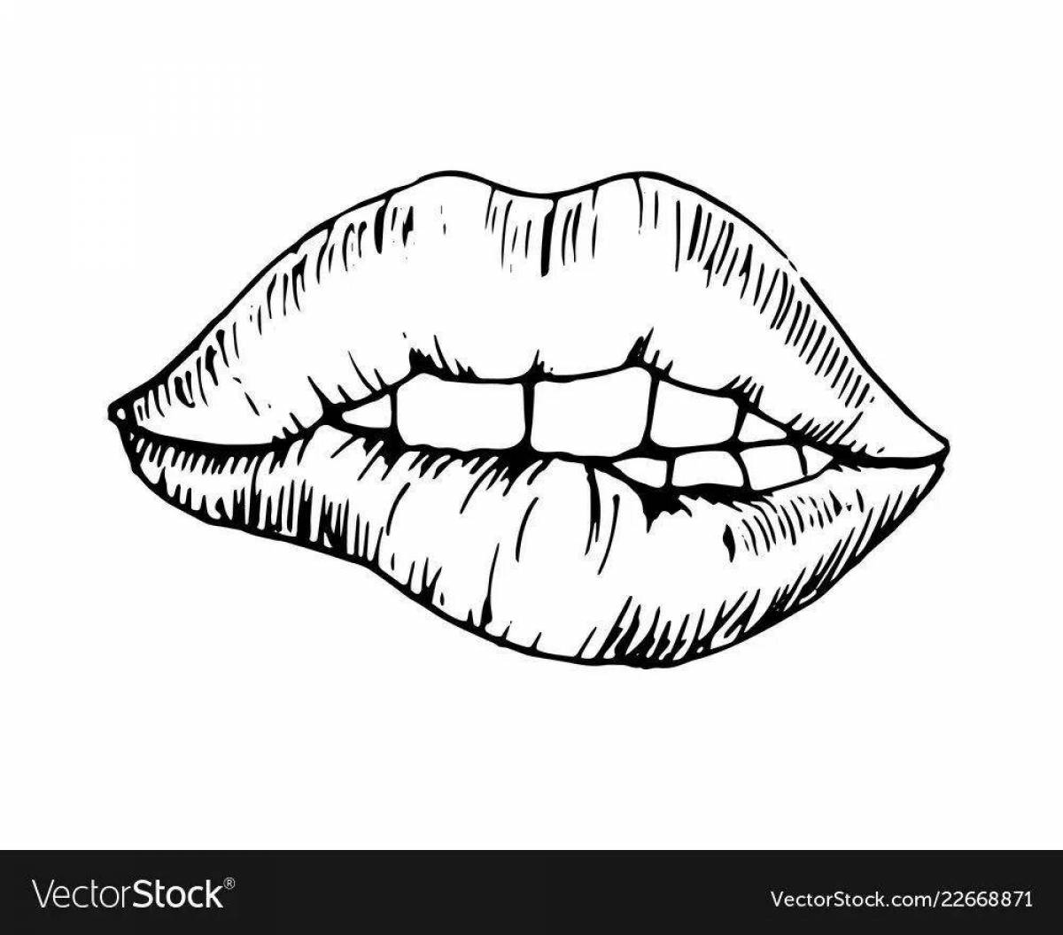 White lips #11