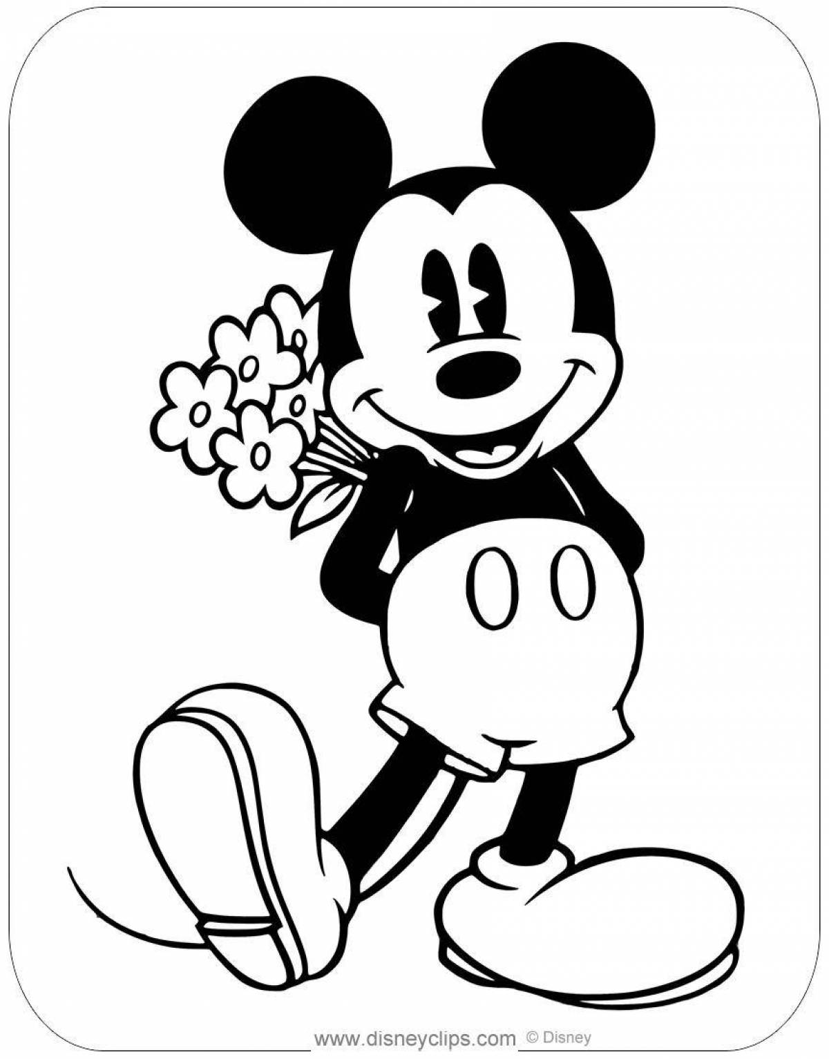 Fun coloring mickey games