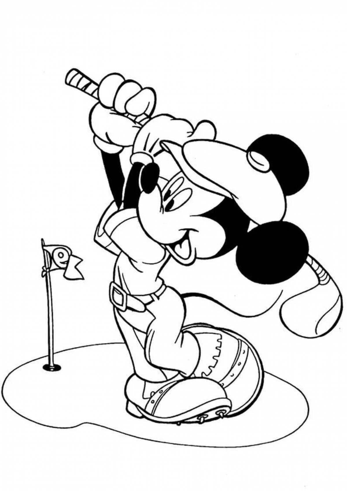 Incredible Mickey Coloring Games