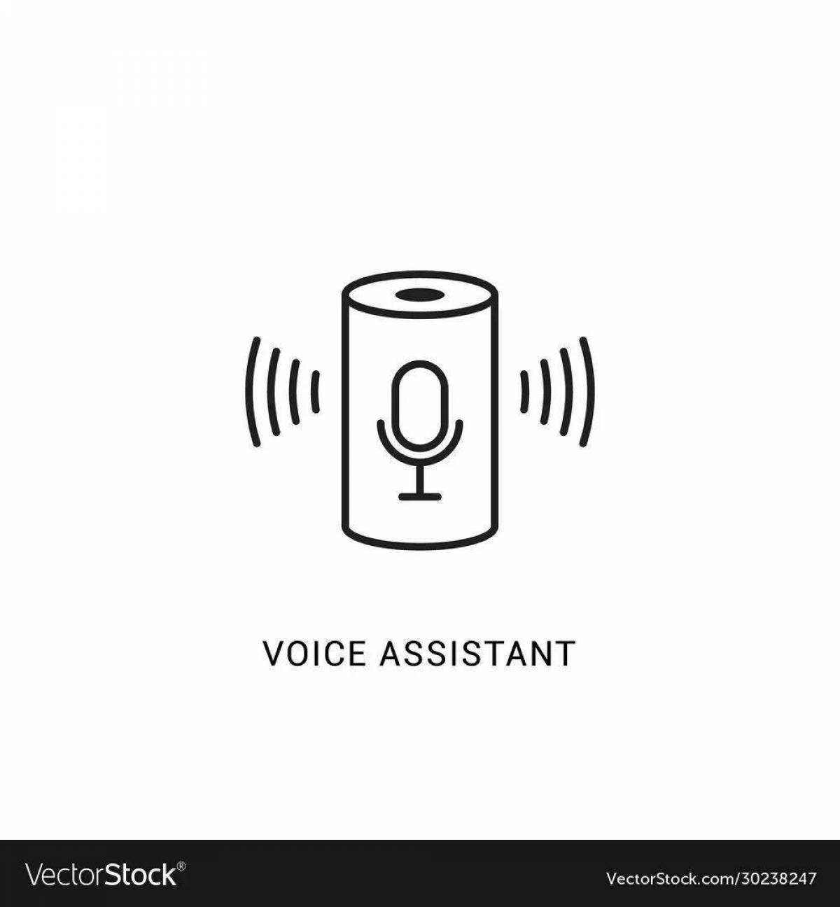 Entertainment coloring of the voice assistant