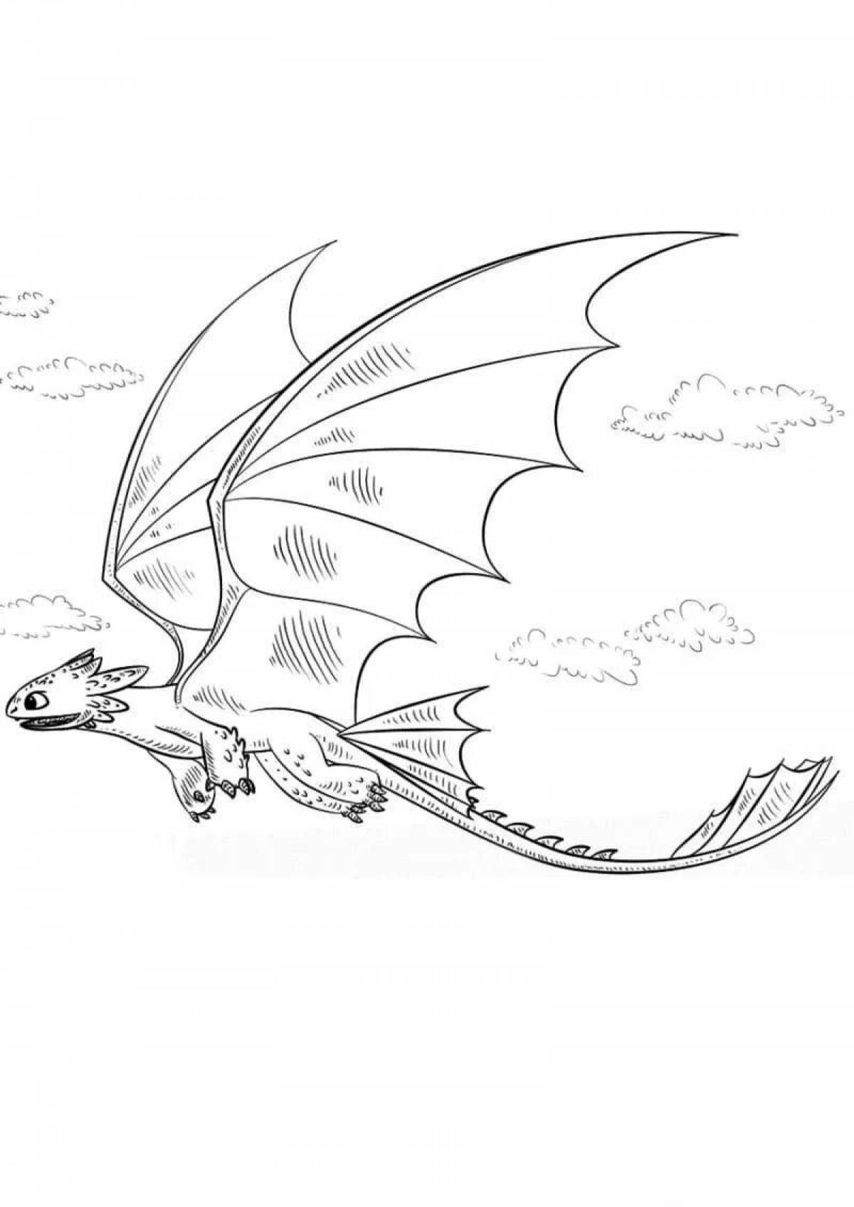 Flawless Black Rage coloring page