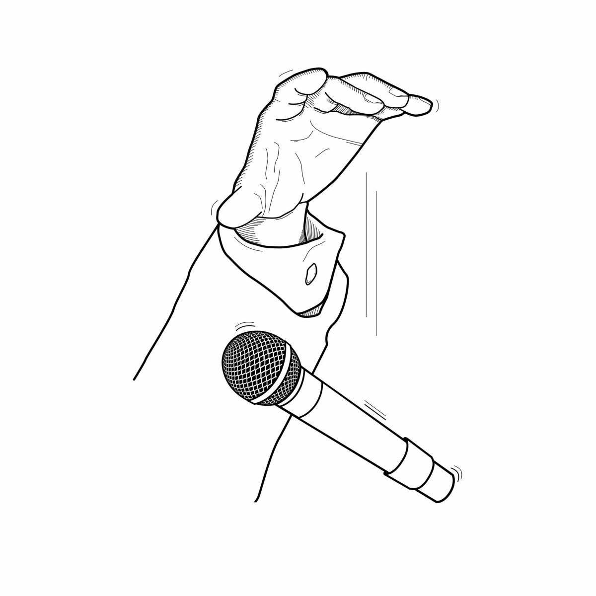 Animated standup 2 coloring page