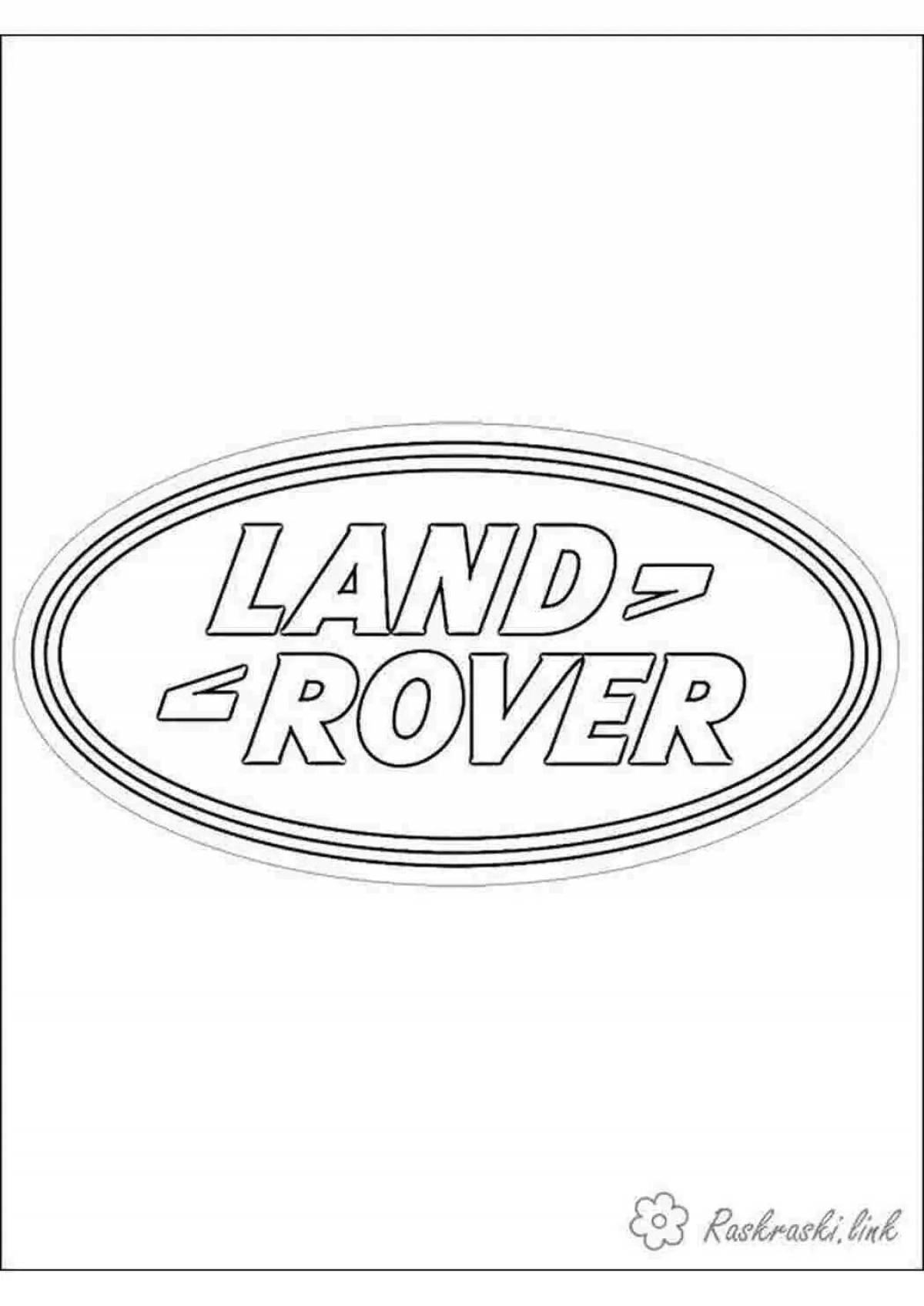 Exciting car coloring page