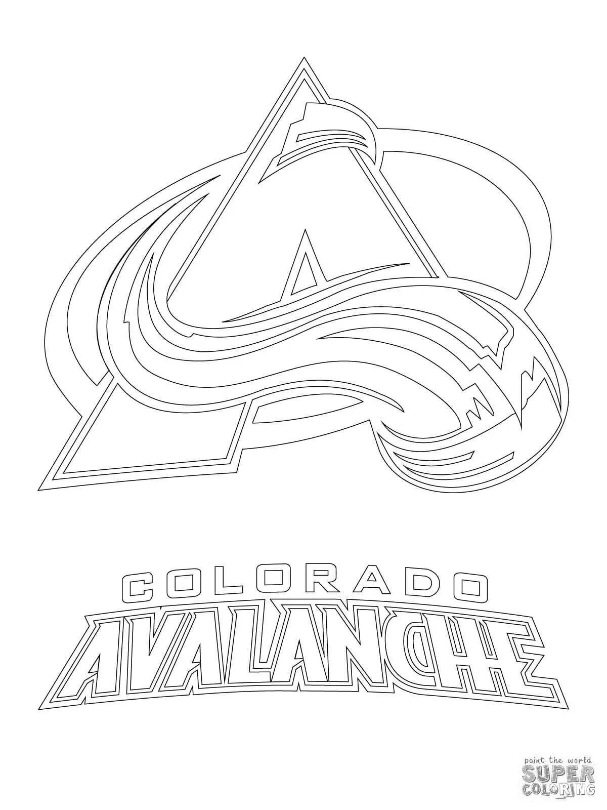 Awesome nhl hockey coloring pages