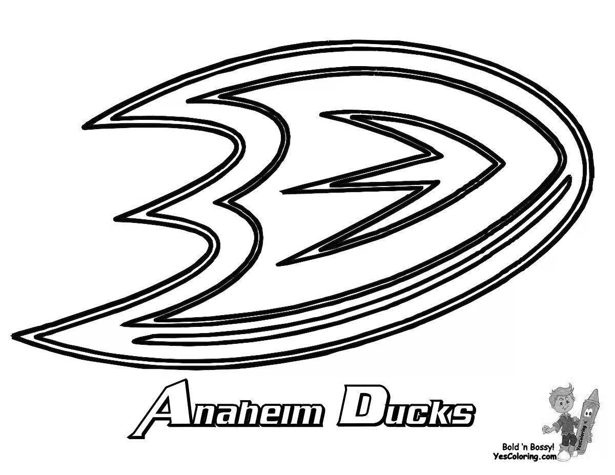 Exquisite nhl hockey coloring book