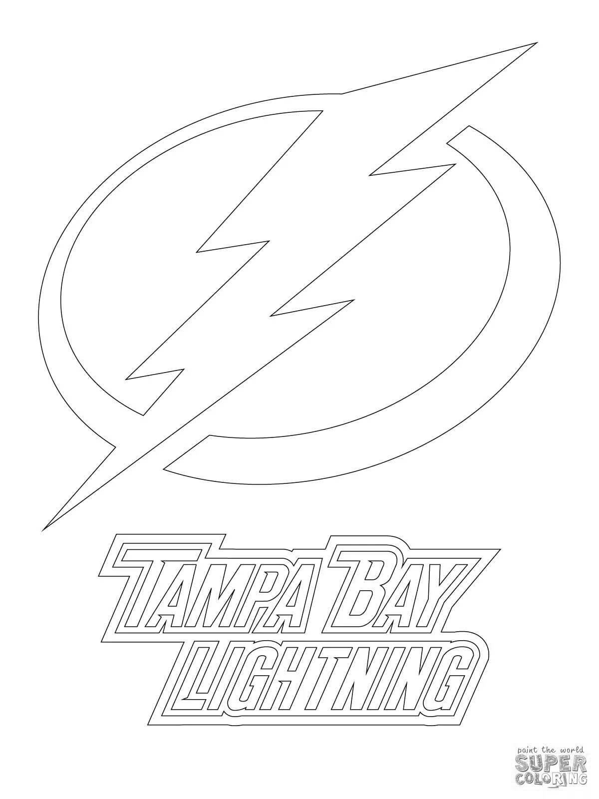 Exciting nhl hockey coloring book