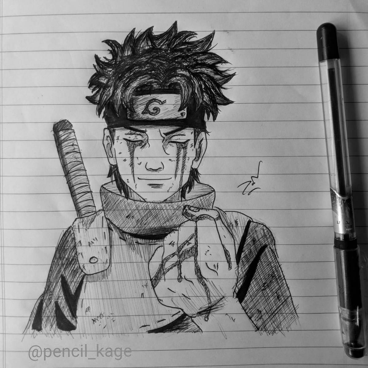 Exquisite shisui uchiha coloring book