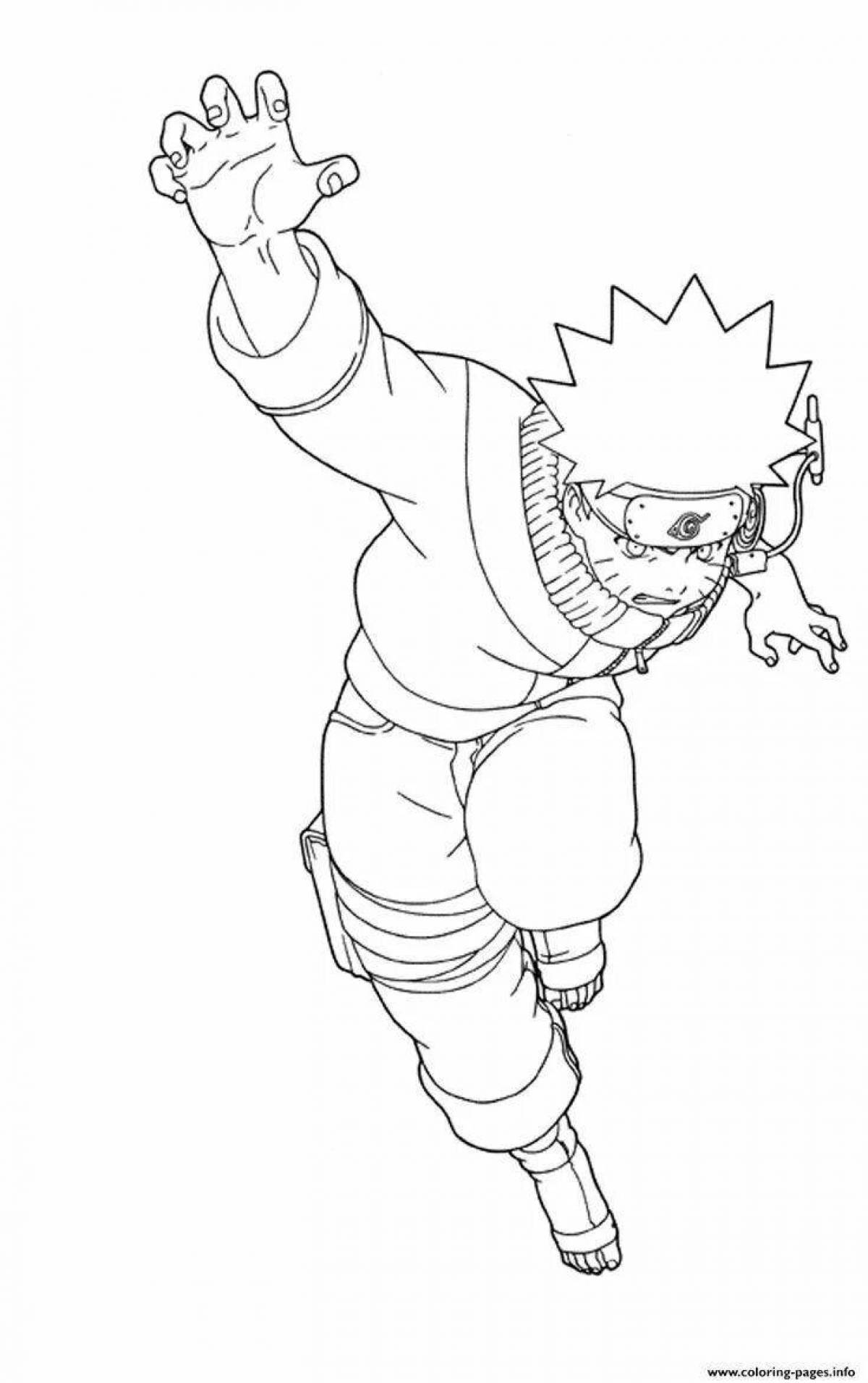 Great naruto coloring game
