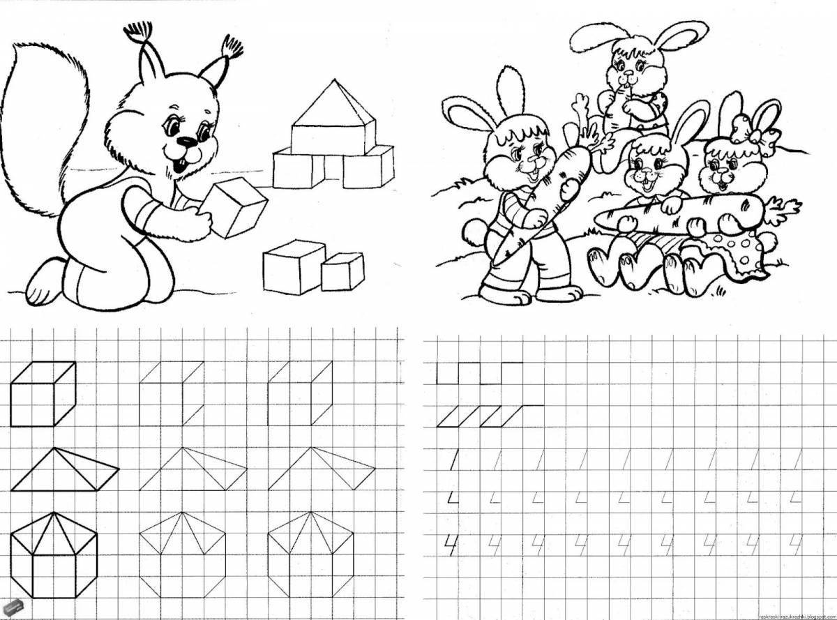 Magic coloring grade 0