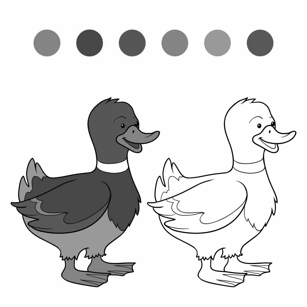 Fun duck game page