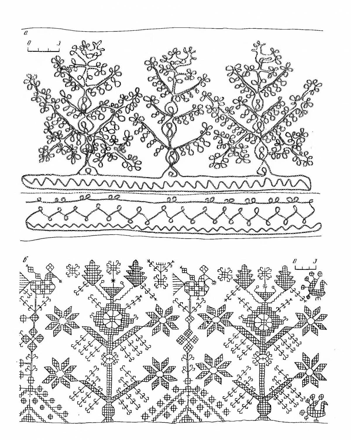 Photo Colouring awesome Slutsk belt