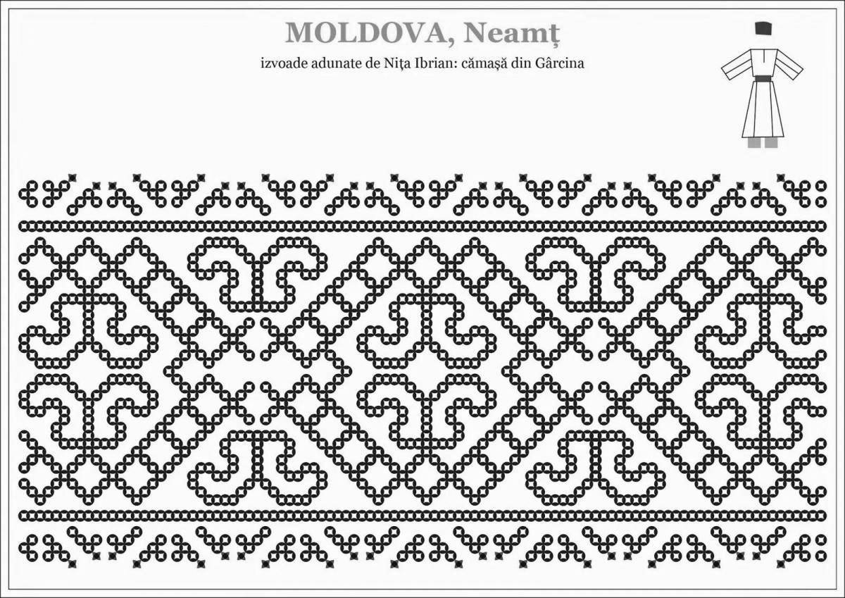 Coloring exquisite Slutsk belt