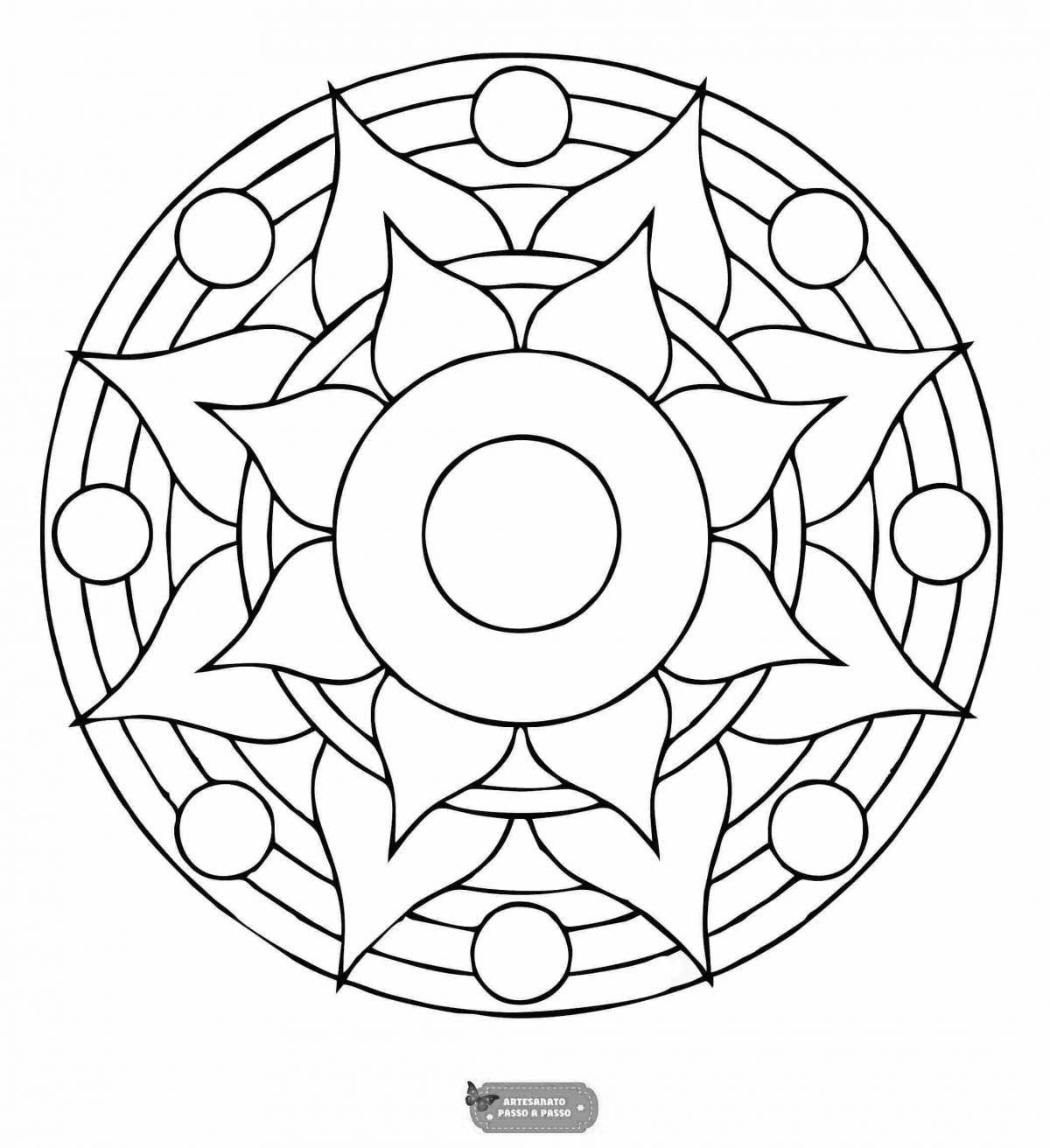 Bright round coloring do