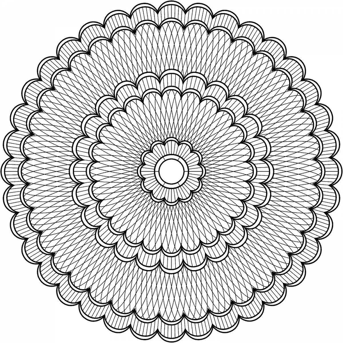 Fun coloring circular do