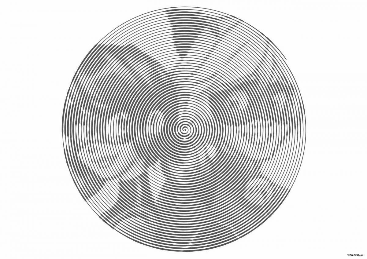 Fancy round coloring do