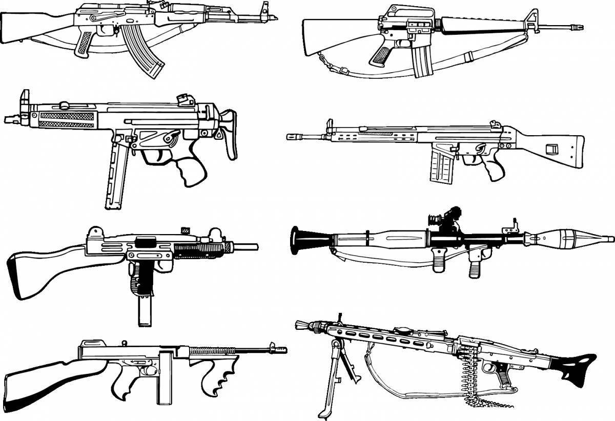 Рисунки стендов 2 оружие