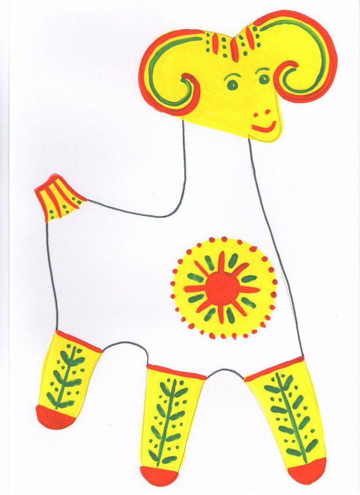 Bright Filimonov toy coloring book