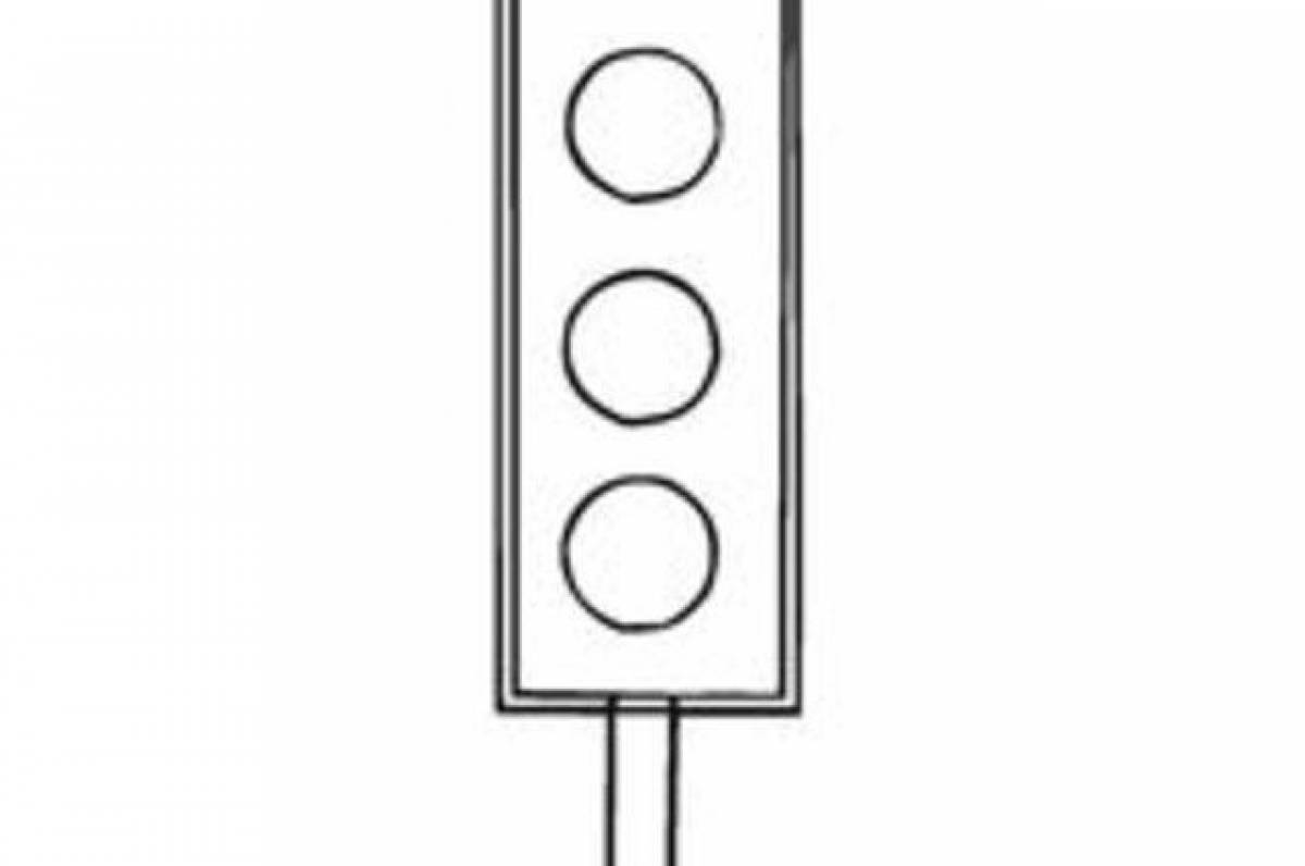 Traffic light for kids #1