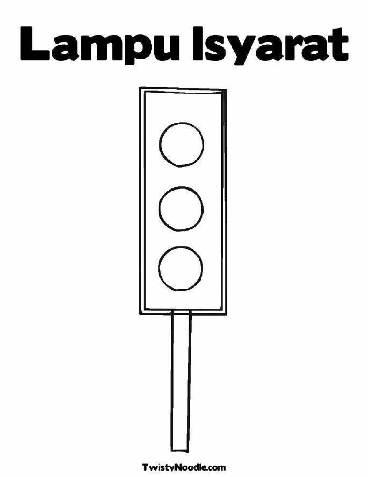Traffic light for kids #16