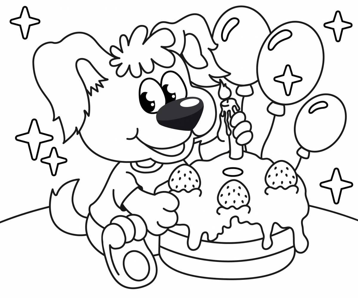 Fun coloring book for 7 year olds
