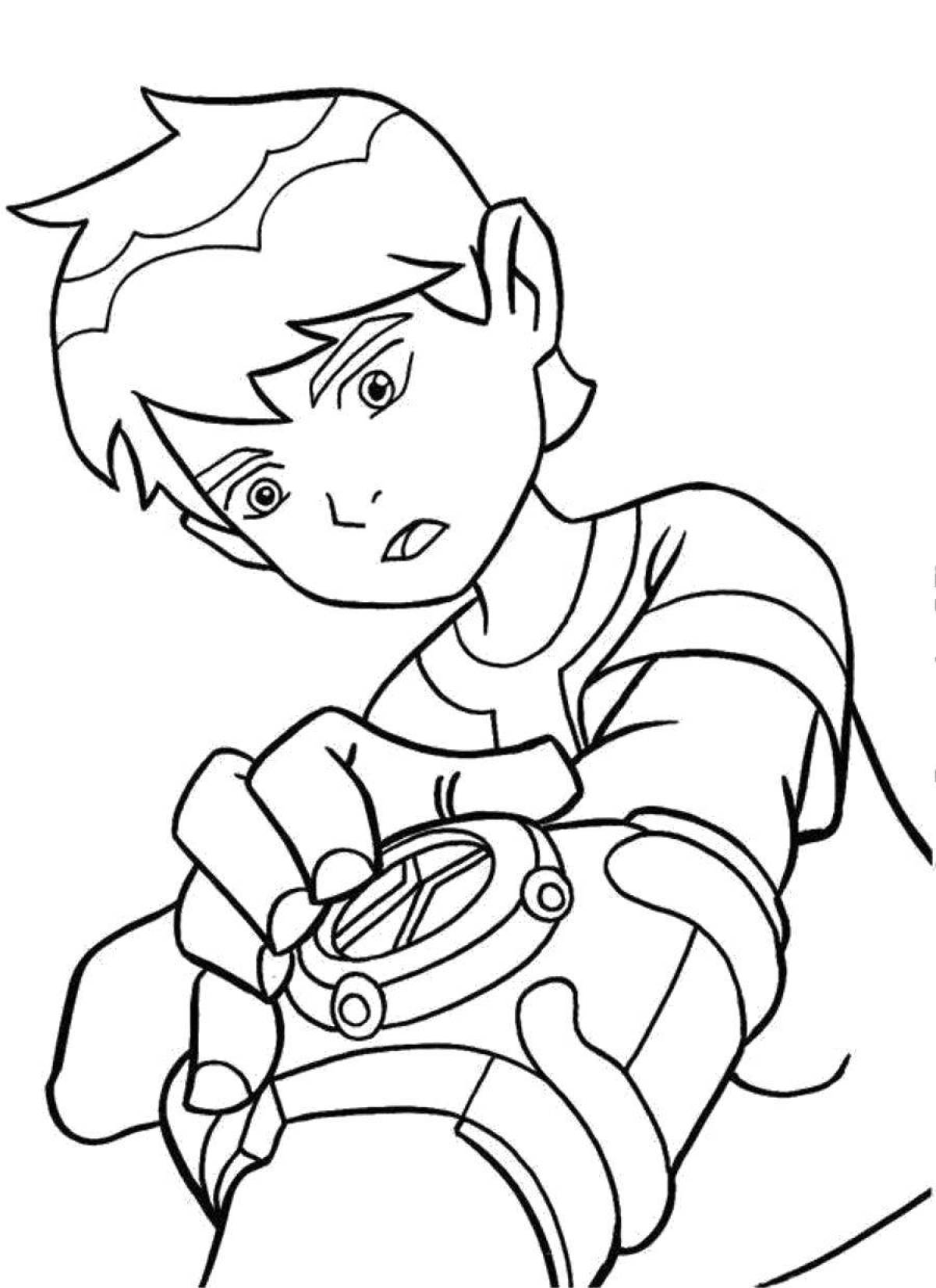 Awesome brawl star coloring page