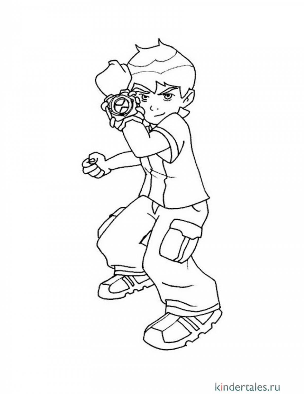 Glorious Brawl Star Coloring Page