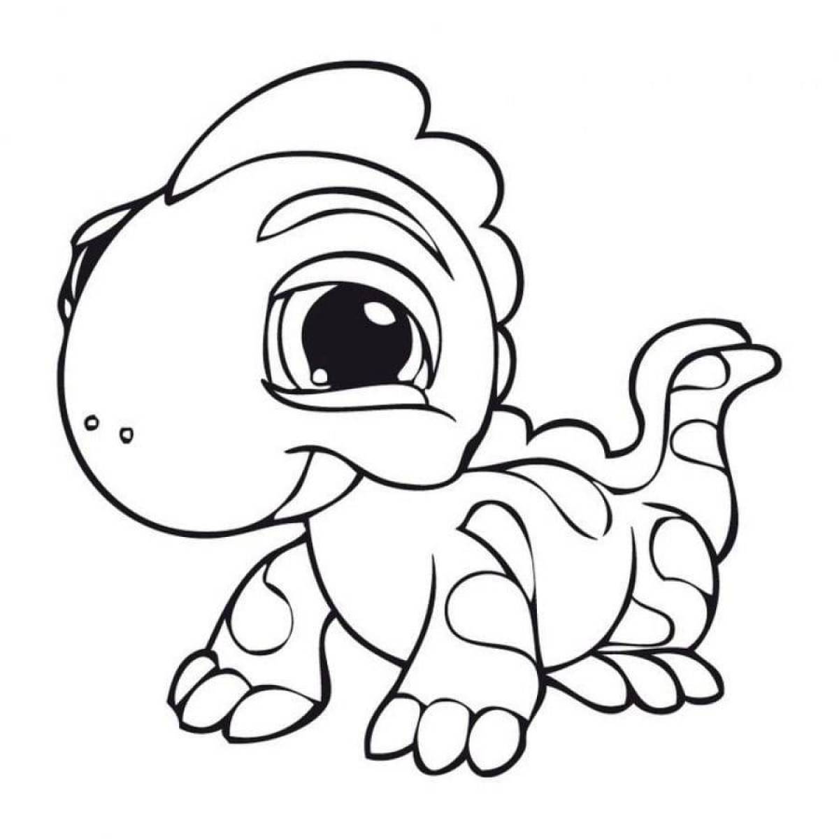 Amazing coloring pages cute animals