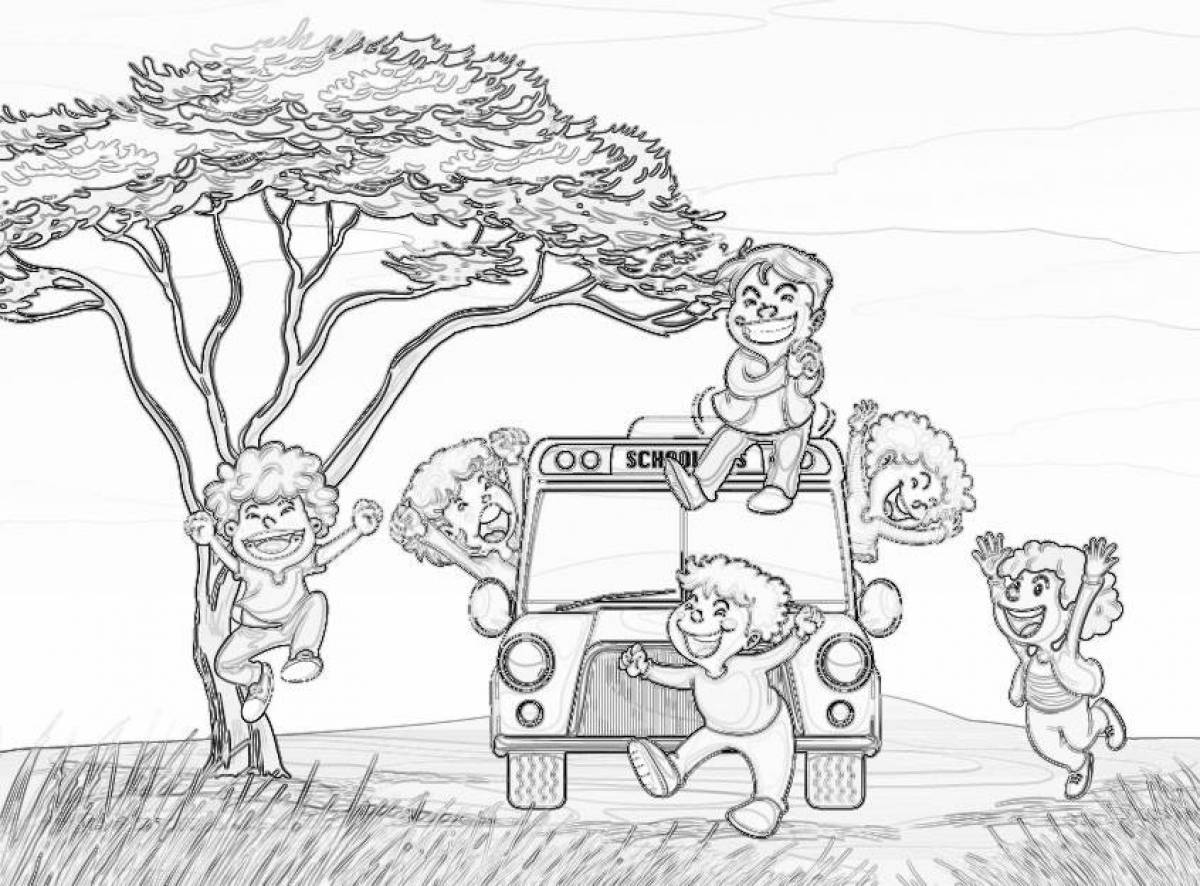 Splendid coloring page make a coloring book from a photo