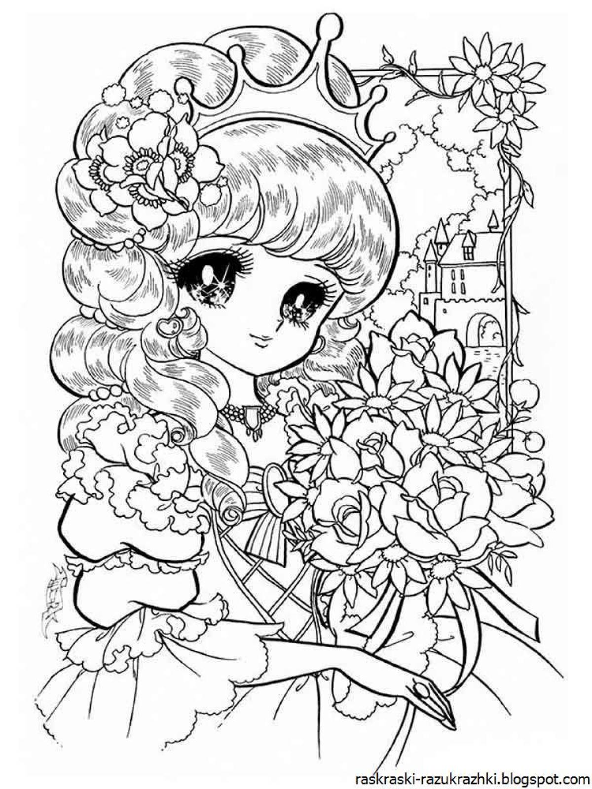 Delightful coloring pages for girls beautiful