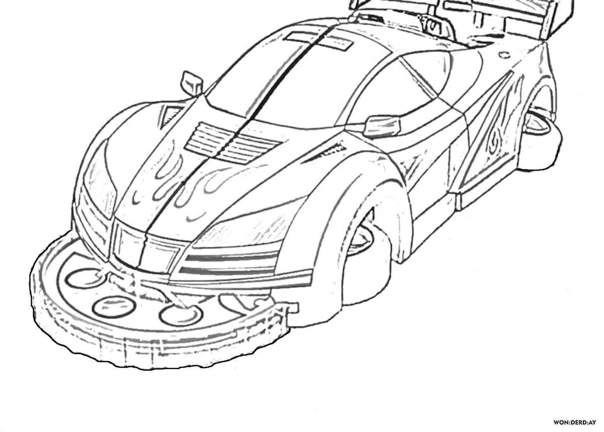 Crazy Screamers coloring page