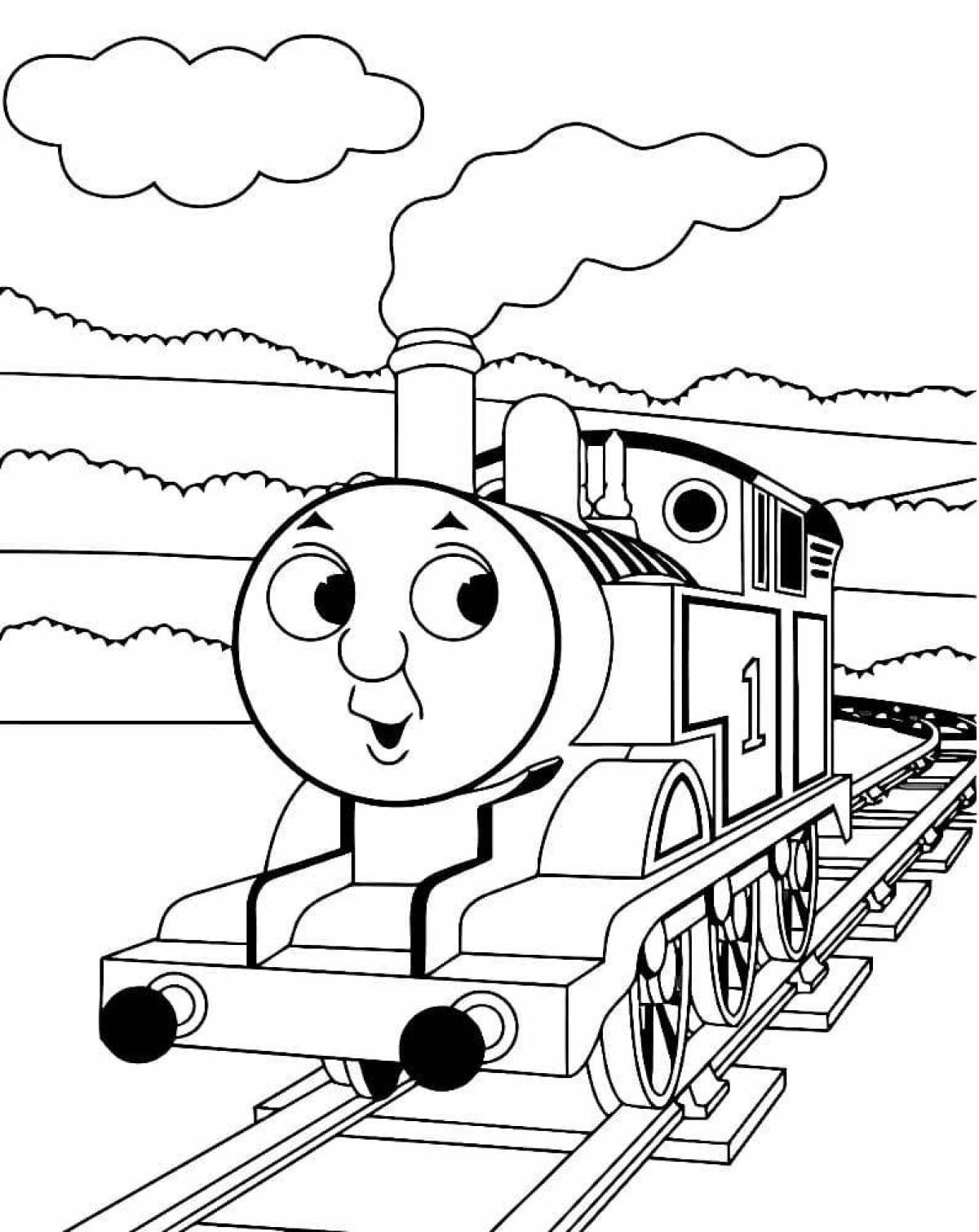 Animated thomas and his friends