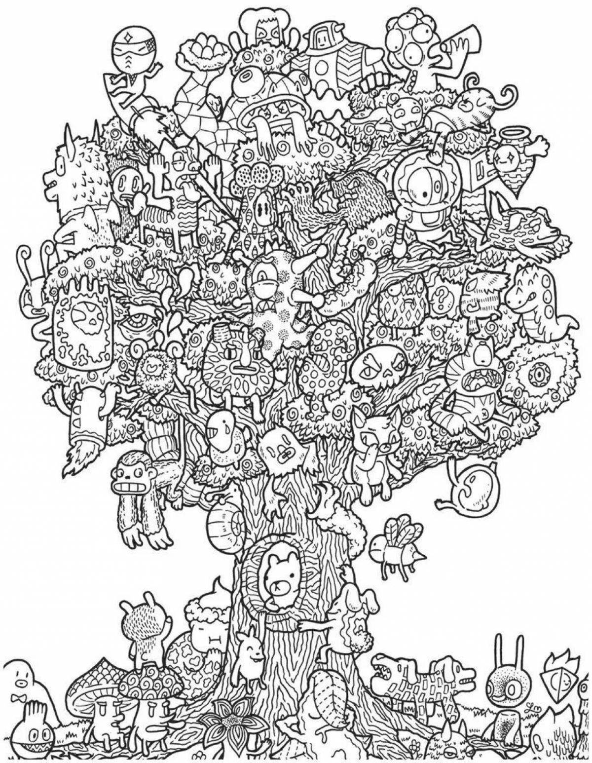 The biggest coloring book