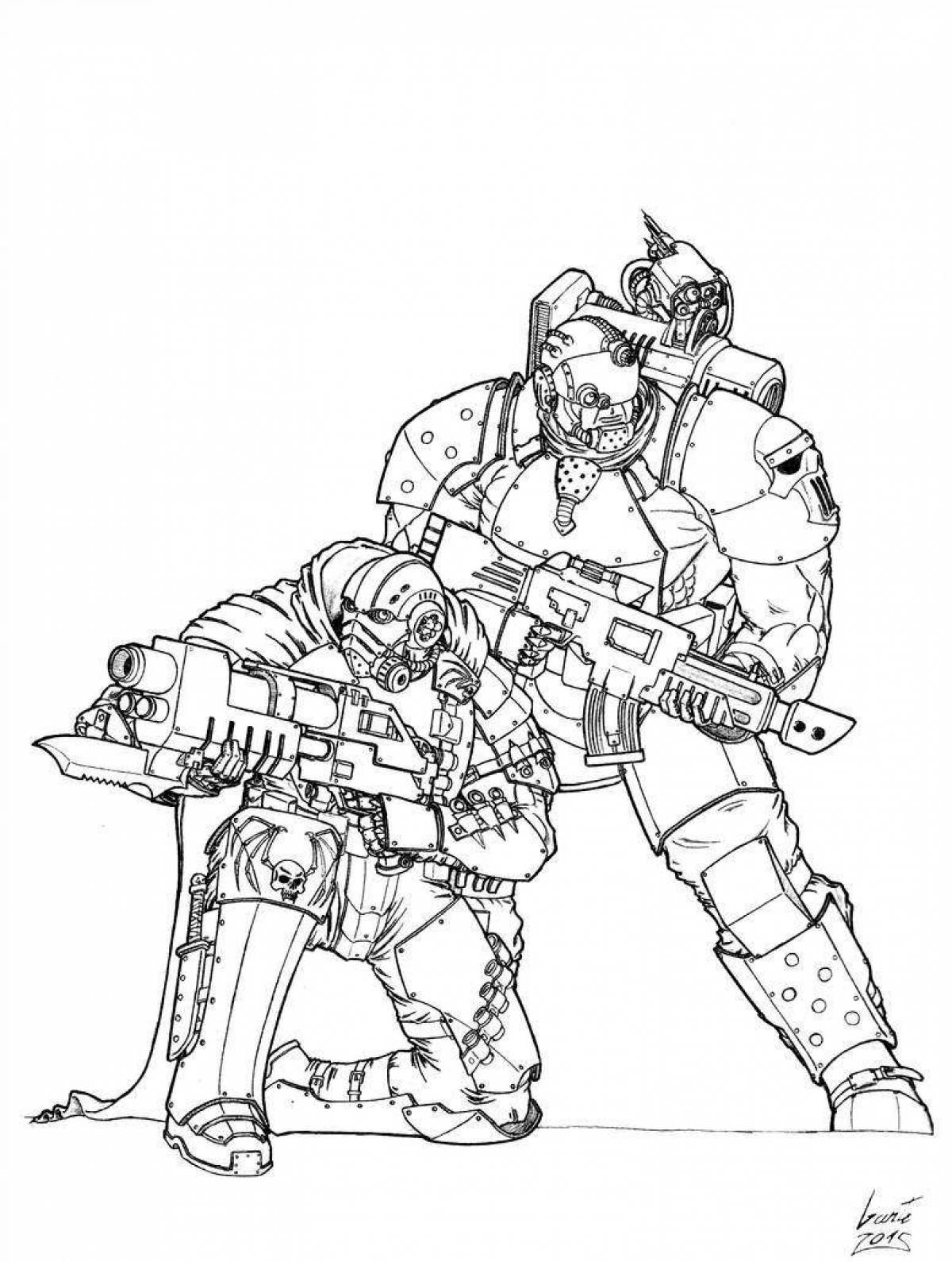 Warhammer 40000 Dazzling Skin