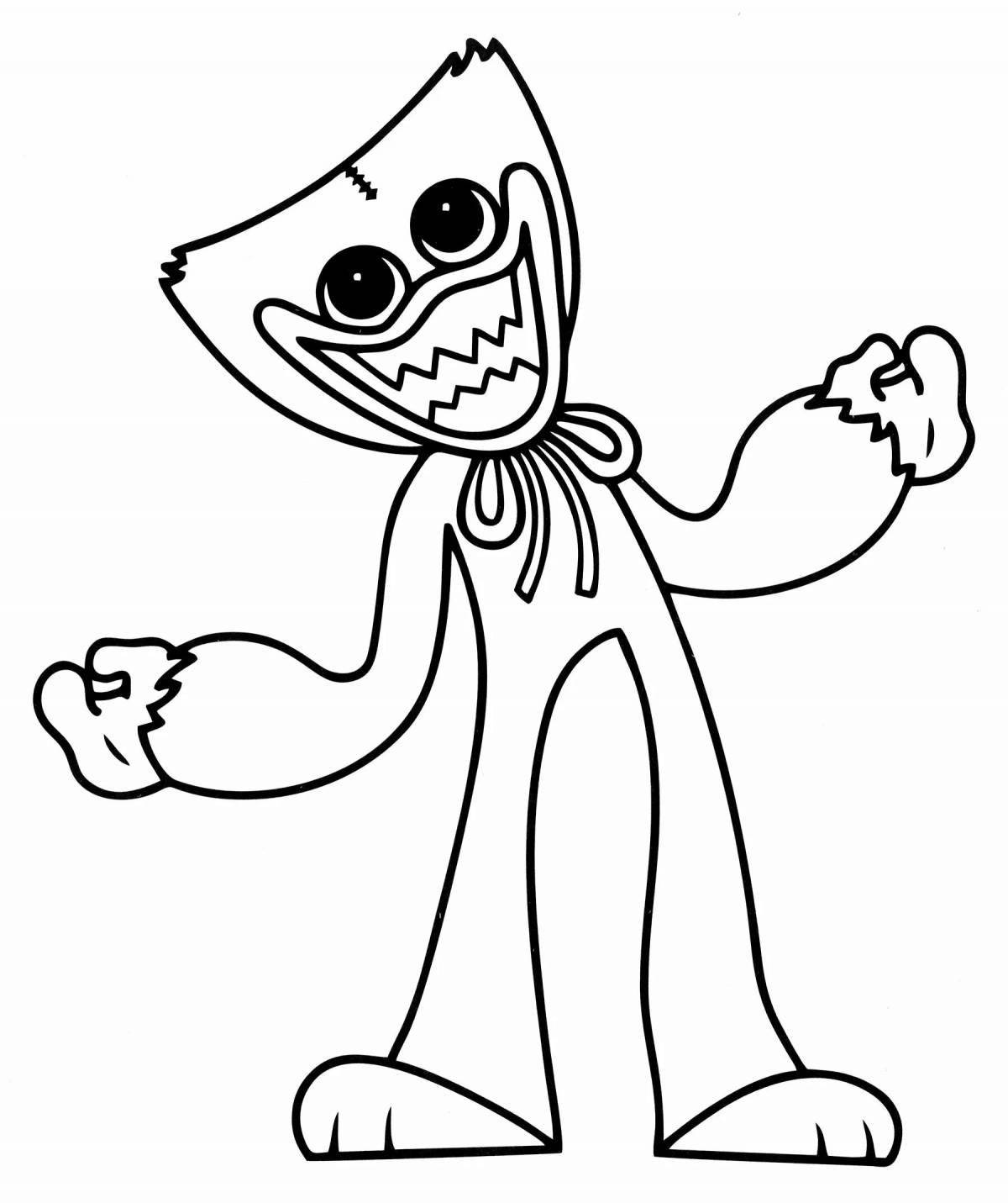 Kissy missions adorable coloring book