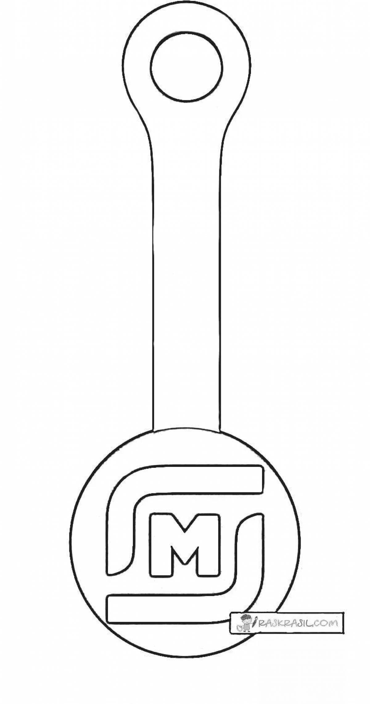 Luminous fasteners 5 coloring