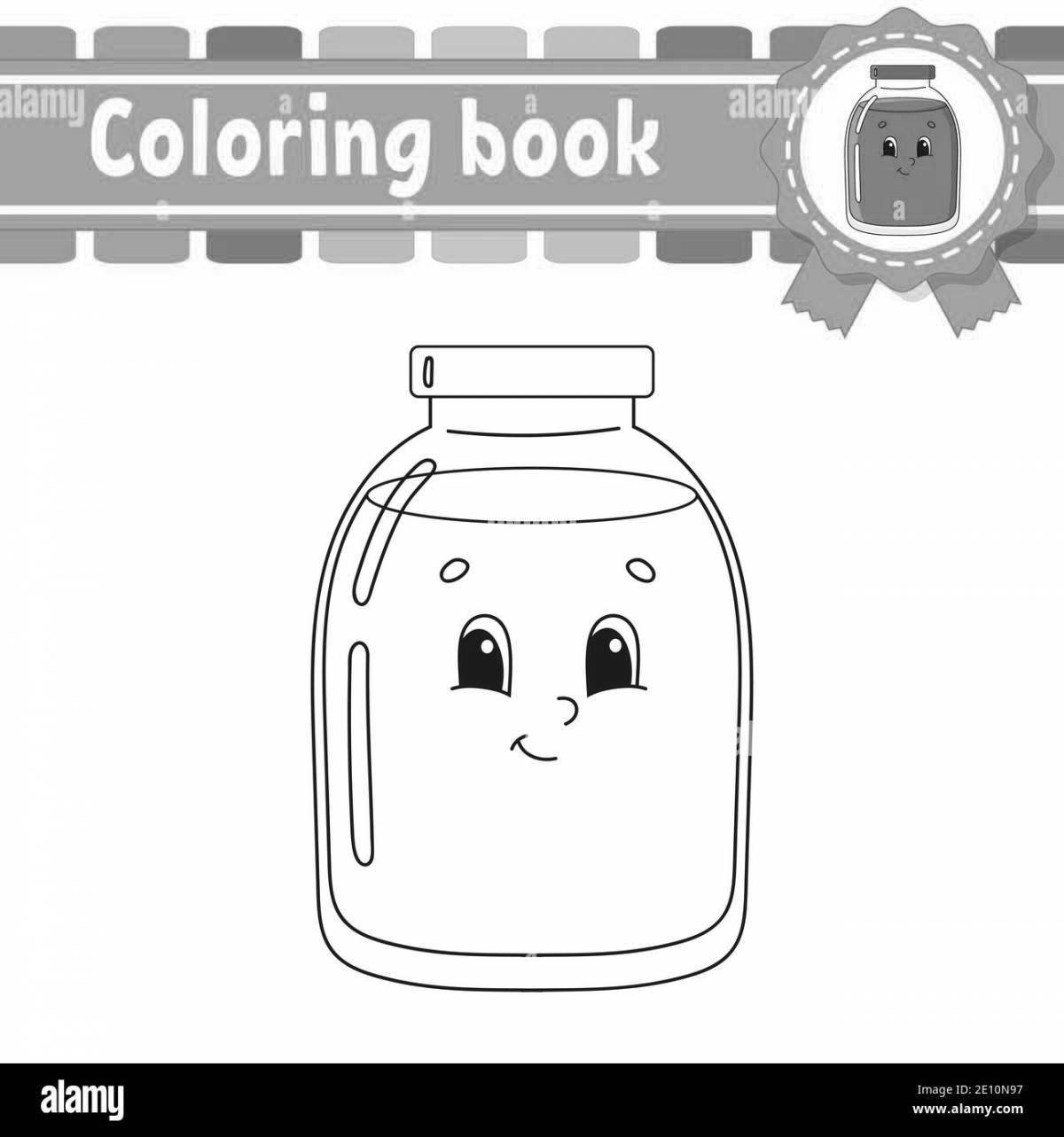 Fancy compote 404 coloring book