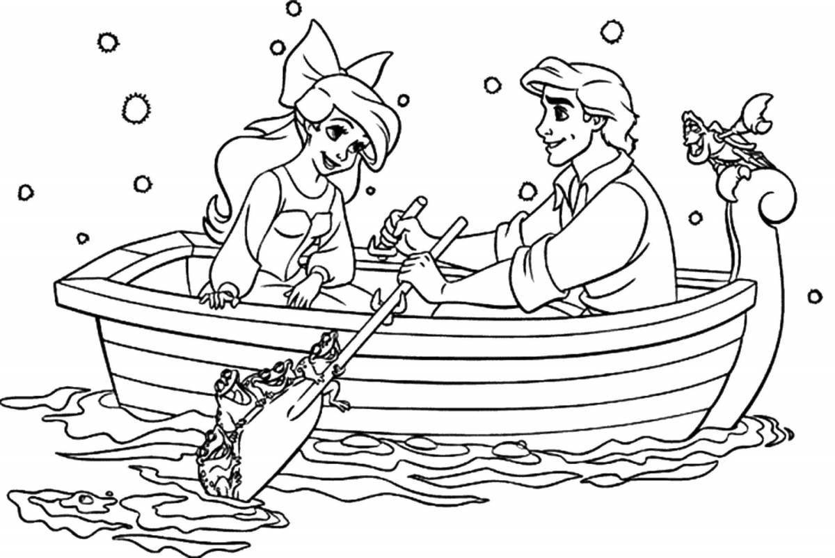 Awesome oops sailing coloring book