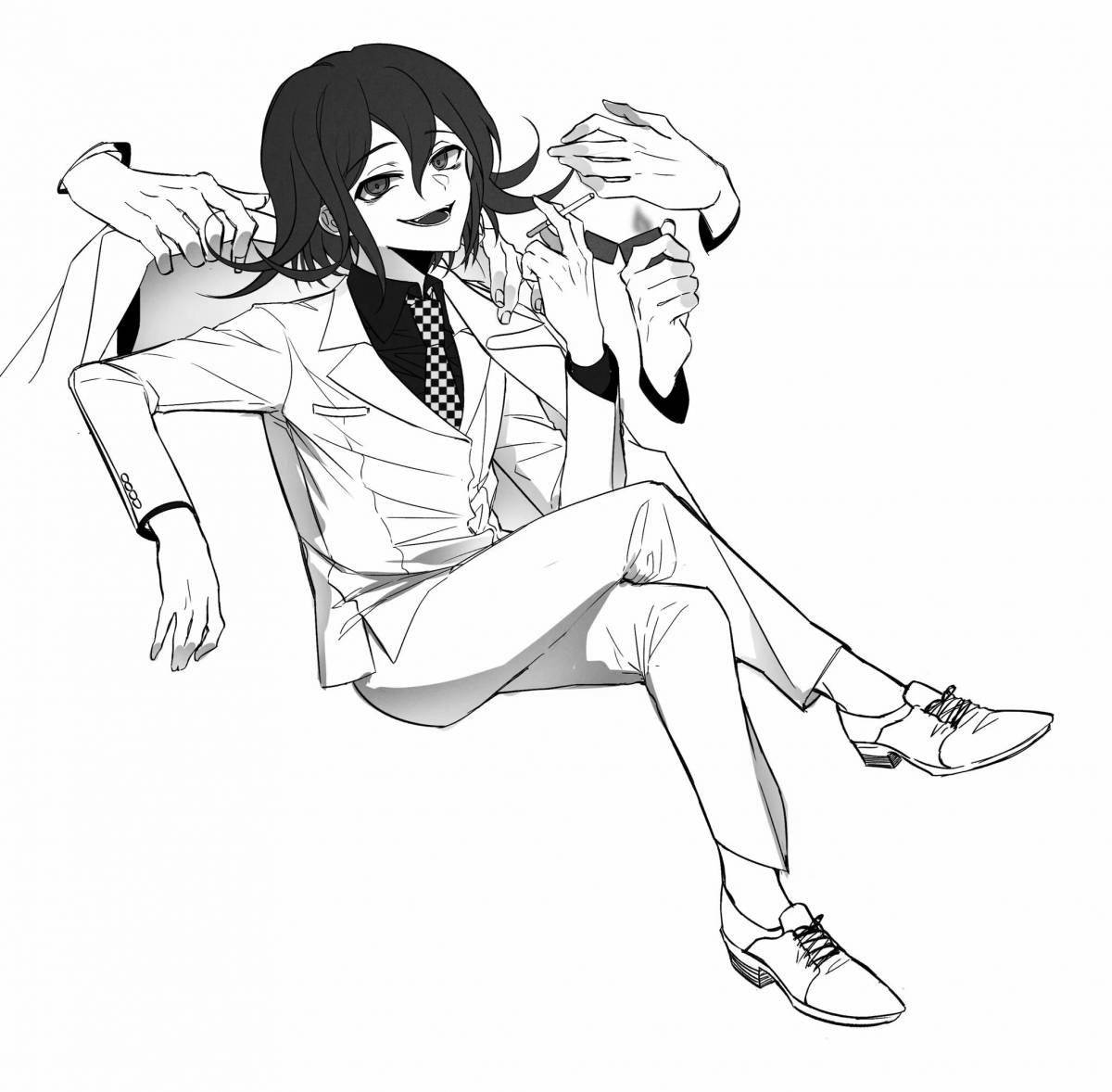 Kokichi oma's charming coloring book