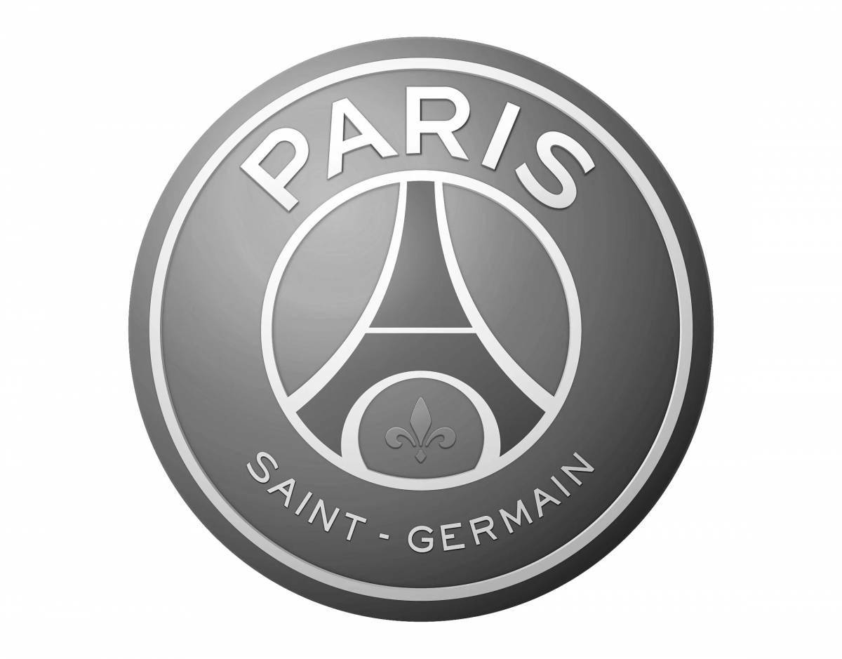 Great psg icon coloring page