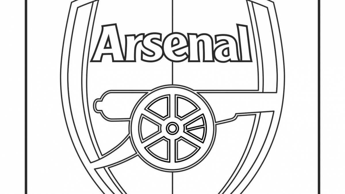 Beautiful coloring page psg icon